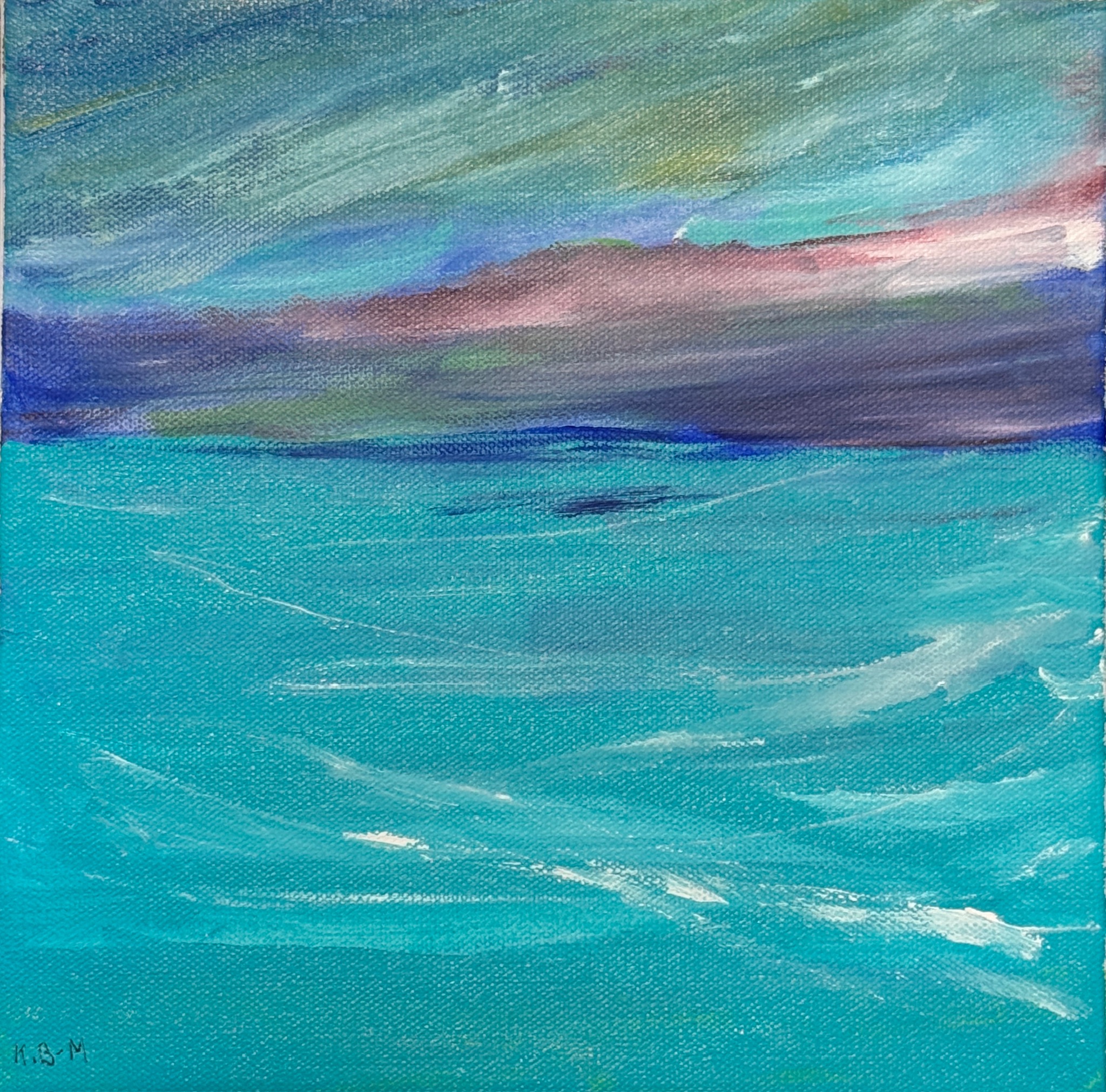 acrylic painting on canvas